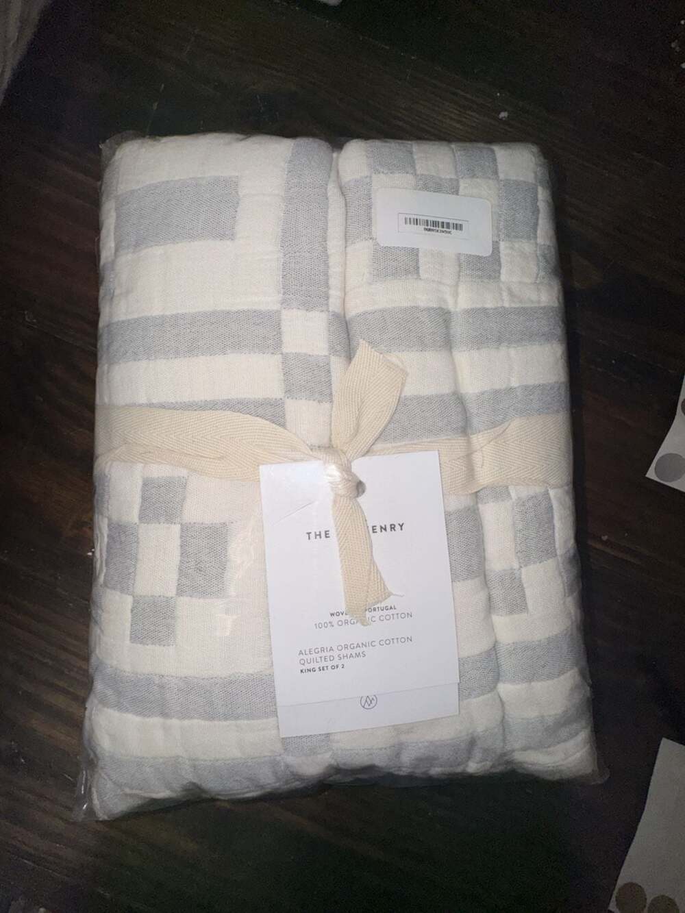 The Citizenry Alegria Organic Cotton Quilted Shams King Set of 2